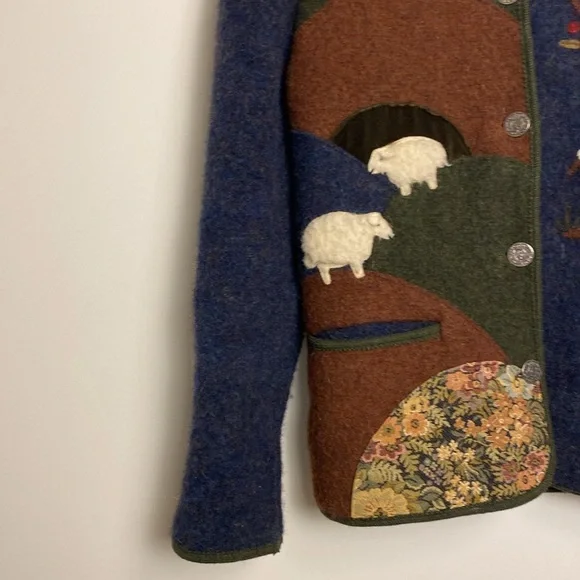 Cottagecore Shepherd and His Sheep - Picture 3 of 6